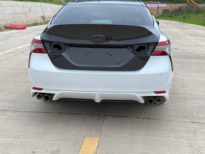 Kazento For Toyota Camry XV70 2017-24 8th Gen Carbon Fiber Rear Ducktail Trunk Boot Lid - Kazento Carbon Parts