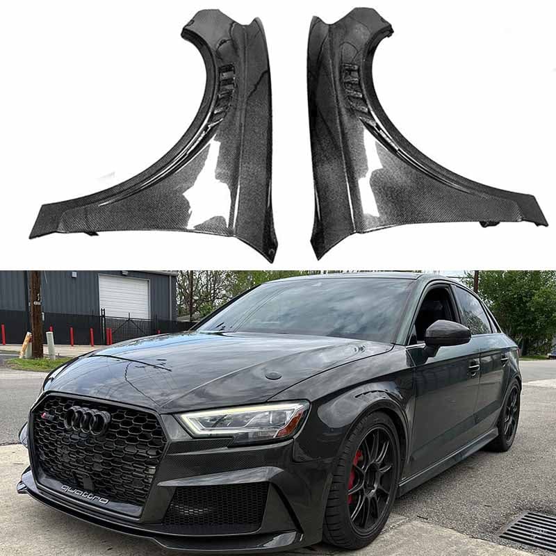 サザンウインドA3ケント AUDI A3 S3 8V Sedan Front Vents Fenders 2014-2020 – Kazento Carbon
