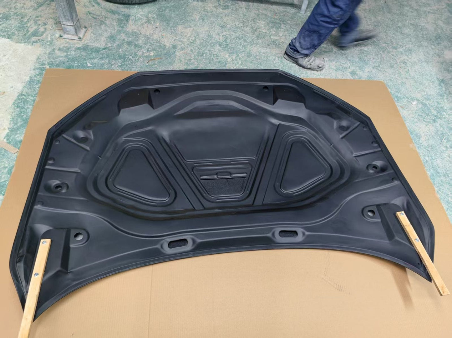 Audi A3 S3 RS3 8Y Front Vented Bonnet Hood 2019-2025 Kazento Carbon Parts Carbon Fiber RS32124-HOOD-KZDA-CF