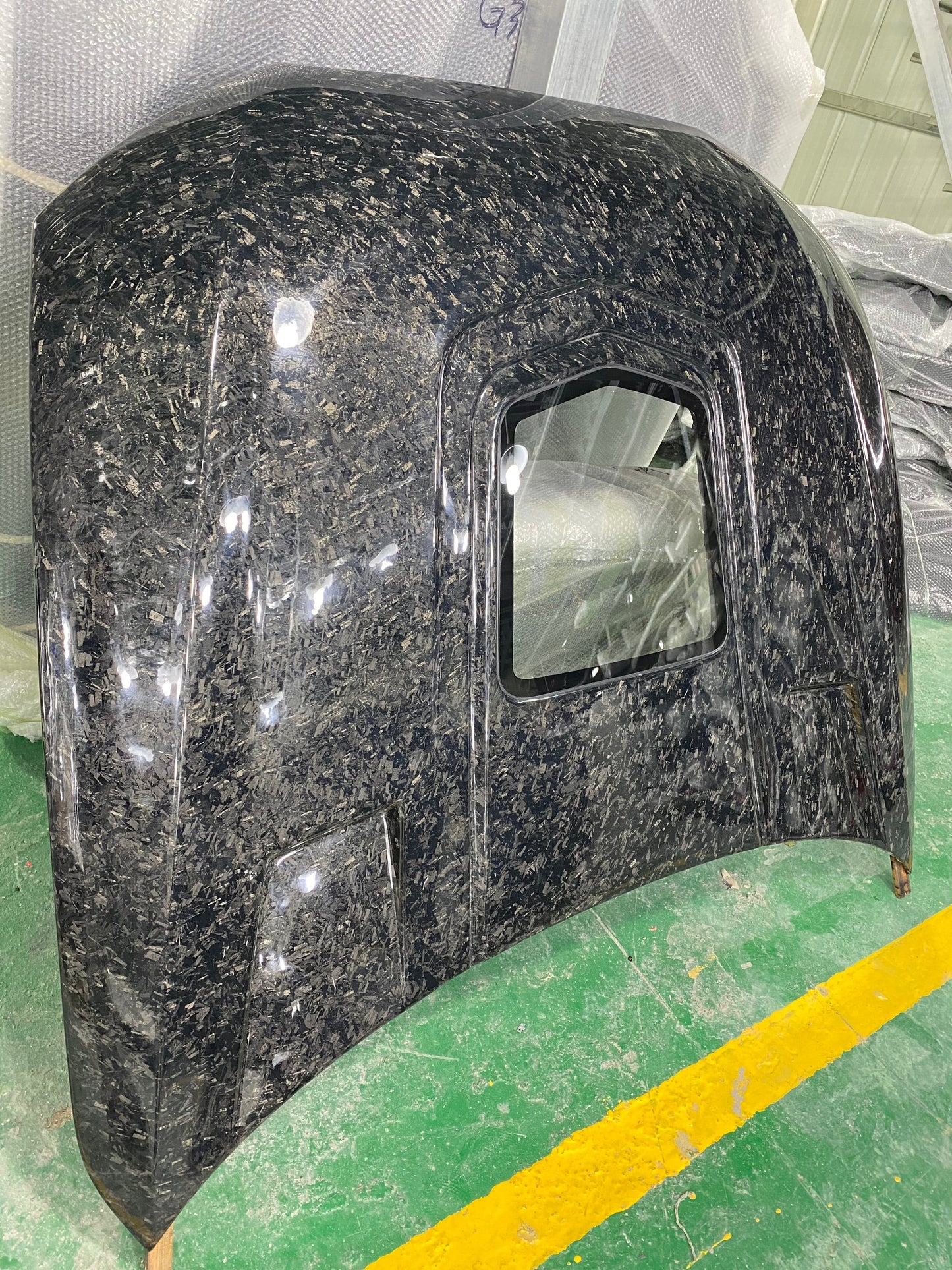 AUDI A7 S7 RS7 C7 Front Vented Hood Bonnet With Glass 2014-2017