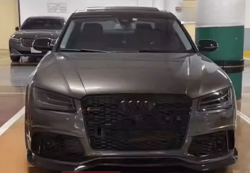 AUDI A8 S8 RS8 D4 D4.5 Front Vented Bonnet Hood 2013-2018 Kazento Carbon Parts Carbon Fiber A8-HOOD-LN-CF