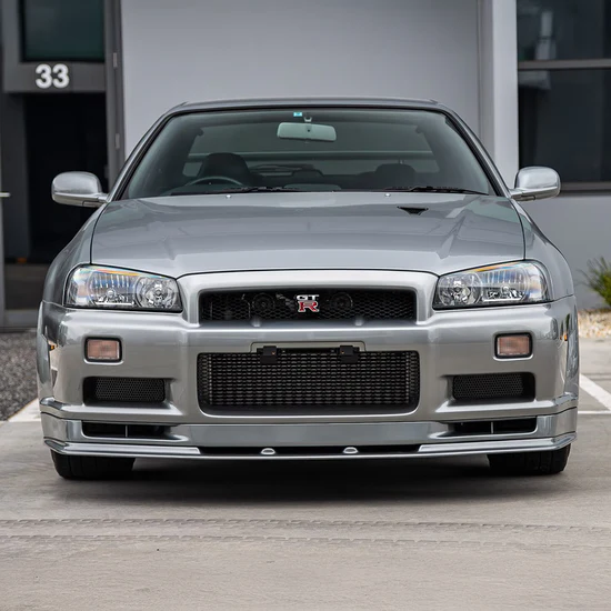 Nissan Skyline R34 GTR V-Spec II Style Front Vented Hood Bonnet