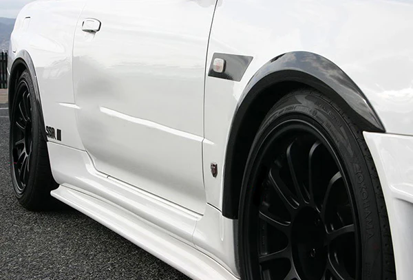 Nissan Skyline R34 GTR NS Front Rear Over Fender Flare 1999-2002 4Pcs