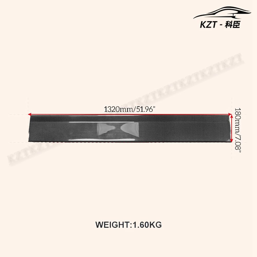 Blade For Nissan R34 GTR BNR34 SP Type Rear spoiler Blade Carbon Fiber Car Body Kit Kazento Carbon Parts 车身侧板 R34-RS-BLD-SP-CF