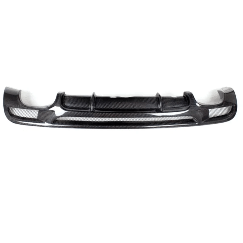 BMW 1Series E82 E88 125i 128i 135i M Sport Rear Diffuser 2007-2013 Kazento Carbon Parts Carbon Fiber E82-DIF-LN-CF