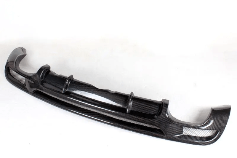 BMW 1Series E82 E88 125i 128i 135i M Sport Rear Diffuser 2007-2013 Kazento Carbon Parts Carbon Fiber E82-DIF-LN-CF