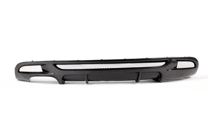 BMW 1Series E82 E88 125i 128i 135i M Sport Rear Diffuser 2007-2013 Kazento Carbon Parts Carbon Fiber E82-DIF-LN-CF