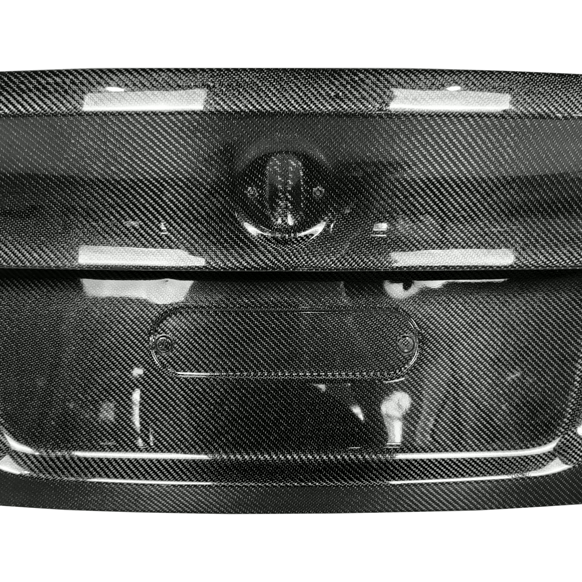 BMW E90 3 Series Sedan 05-08 Only Ducktail Style Carbon Rear Trunk Kazento Carbon Parts Carbon Fiber E90-TRUNK-58WLDC-CF