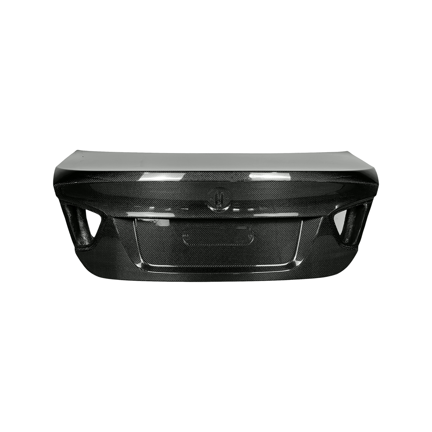 BMW E90 3 Series Sedan 05-08 Only Ducktail Style Carbon Rear Trunk Kazento Carbon Parts Carbon Fiber E90-TRUNK-58WLDC-CF