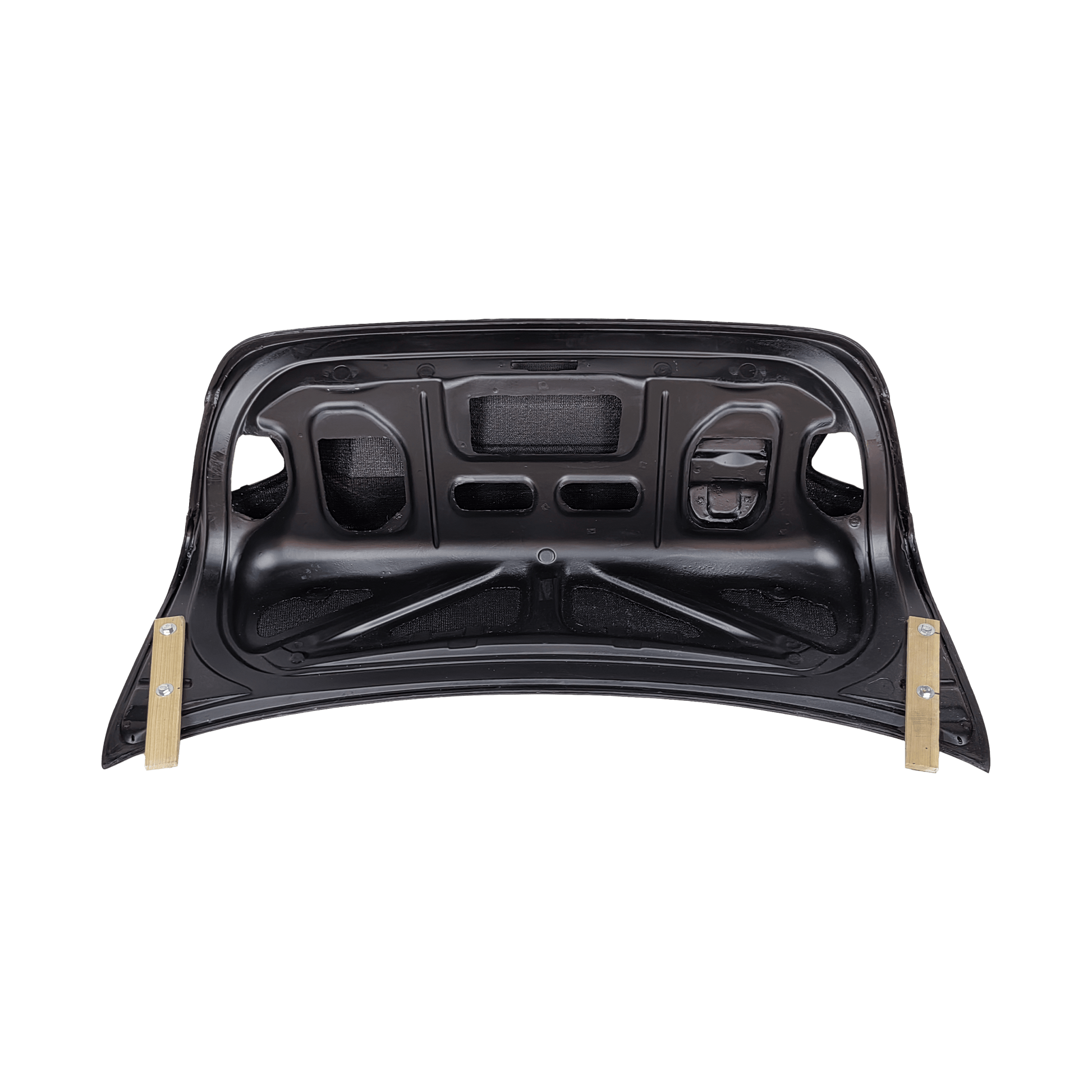 BMW E90 3 Series Sedan 05-08 Only Ducktail Style Carbon Rear Trunk Kazento Carbon Parts Carbon Fiber E90-TRUNK-58WLDC-CF