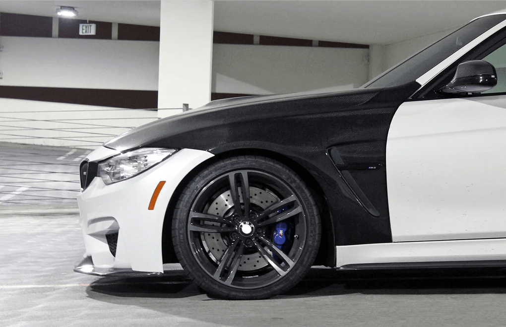BMW F30 3 Series Carbon Fiber Side Front Vent Fender Pair Kazento Carbon Parts 车身侧板 Carbon Fiber F30-FF-ADL-CF