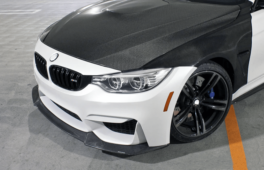 BMW F30 3 Series Carbon Fiber Side Front Vent Fender Pair Kazento Carbon Parts 车身侧板 Carbon Fiber F30-FF-ADL-CF