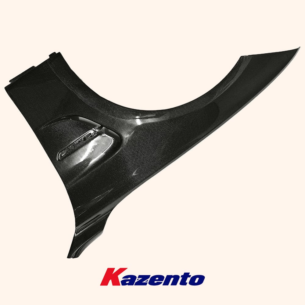 BMW F30 3 Series Carbon Fiber Side Front Vent Fender Pair Kazento Carbon Parts 车身侧板 Carbon Fiber F30-FF-ADL-CF