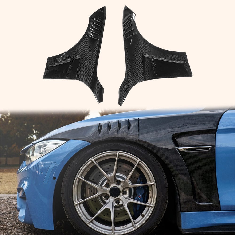 パーツ  F80 F82 BMW F80 M3 F82 F83 M4 Front Vented Fenders 2015-2020 – Kazento