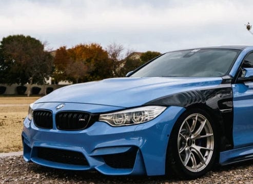 BMW F80 M3 F82 F83 M4 Front Vented Fenders Kazento Carbon Parts