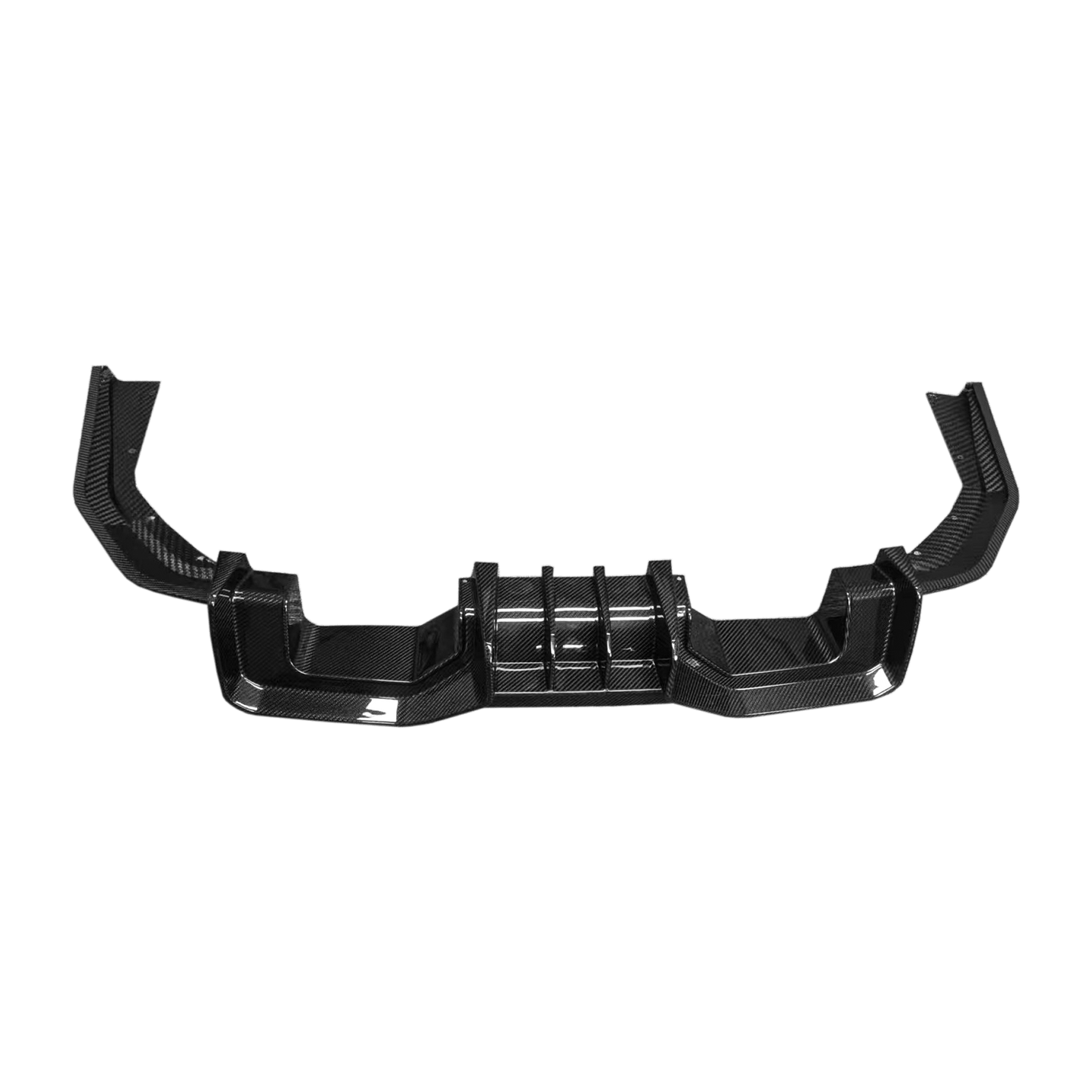 Carbon AD Style Rear Bumper Diffuser BMW M3 G80 G81 M4 G82 G83 20-24 Kazento Carbon Parts Carbon Fiber M3M4G80-DIF-AD-CF