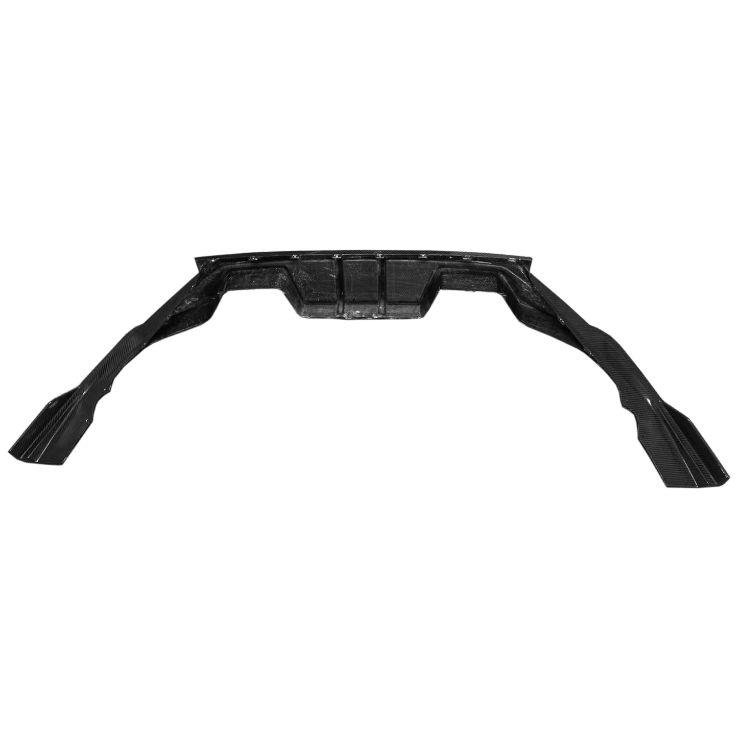Carbon Rear Bumper Diffuser Lip For BMW M2 G87 Coupe 2 Door 2023-24 Kazento Carbon Parts Carbon Fiber M2G87-DIF-KZ-CF