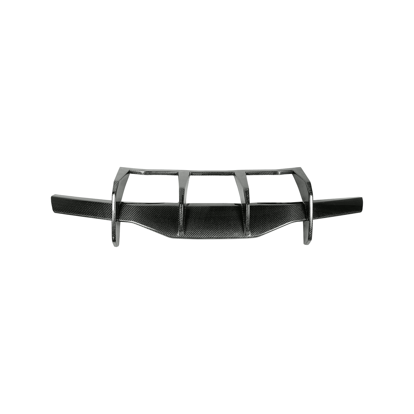 Chevrolet Corvette C8 Rear Bumper Diffuser Lip 2020-2024 Kazento Carbon Parts Carbon Fiber CORVETTEC8-DIF-KZ-CF