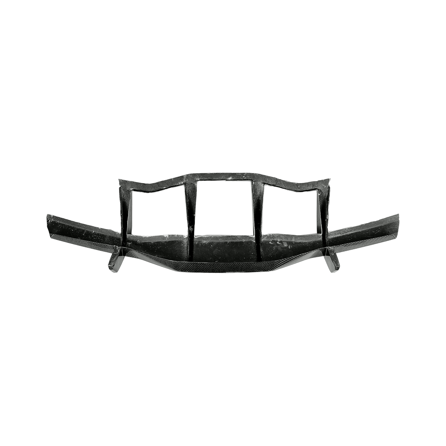 Chevrolet Corvette C8 Rear Bumper Diffuser Lip 2020-2024 Kazento Carbon Parts Carbon Fiber CORVETTEC8-DIFSPAT-KZ-CF