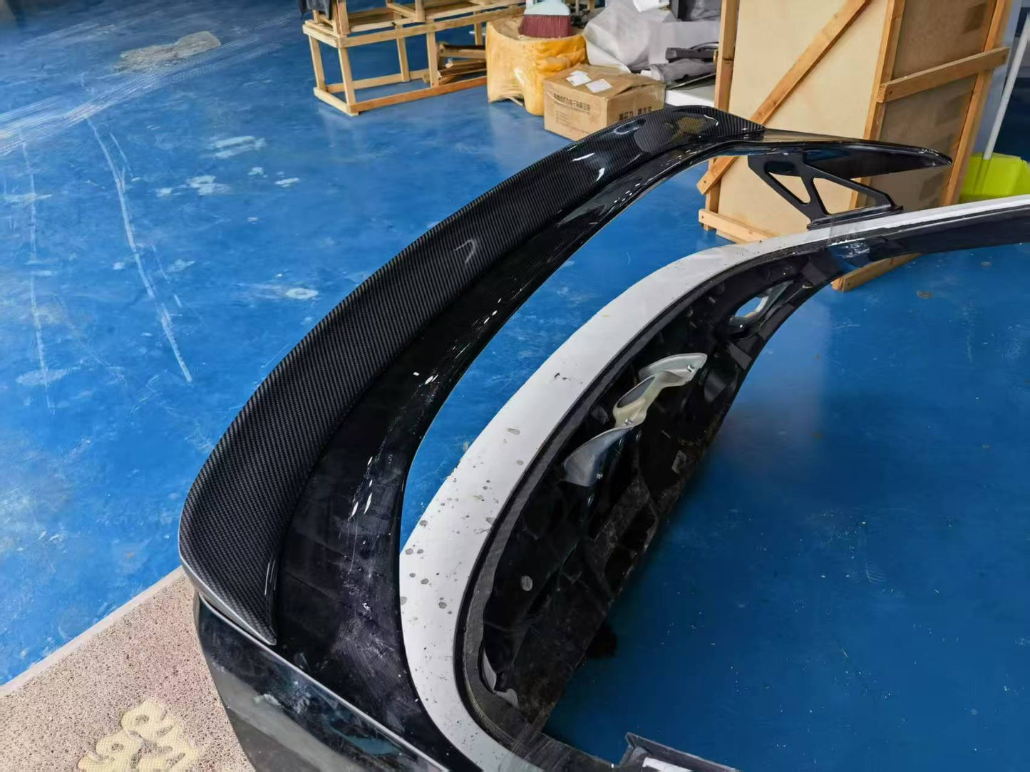 CIVIC TYPE R FL5 BZ Style Rear Gurney Spoiler 2022+ Kazento Carbon Parts