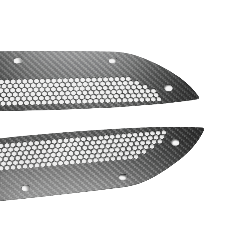 Civic Type R FL5 Dry Carbon Front Fender Stone Guards Kazento Carbon Parts 车身侧板
