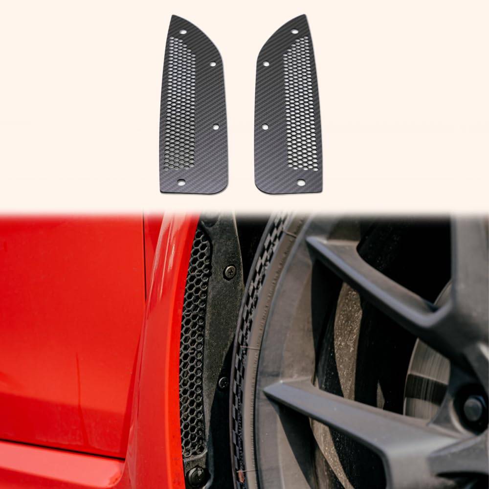 Civic Type R FL5 Dry Carbon Front Fender Stone Guards Kazento Carbon Parts 车身侧板