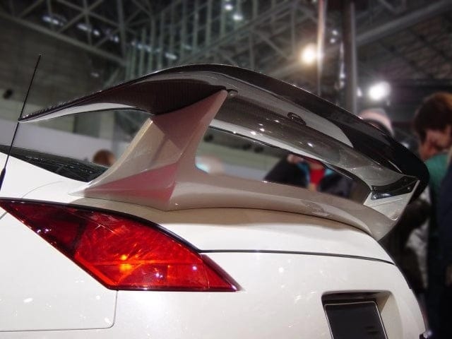 Fairlady 350Z Z33 ESP Style Rear Trunk Wing Spoiler Kazento Carbon Parts 车身侧板