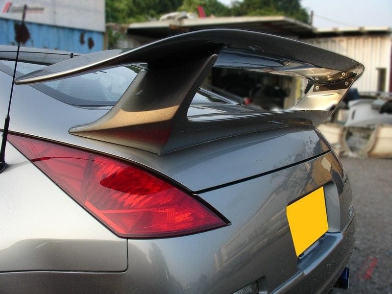 Fairlady 350Z Z33 ESP Style Rear Trunk Wing Spoiler Kazento Carbon Parts 车身侧板