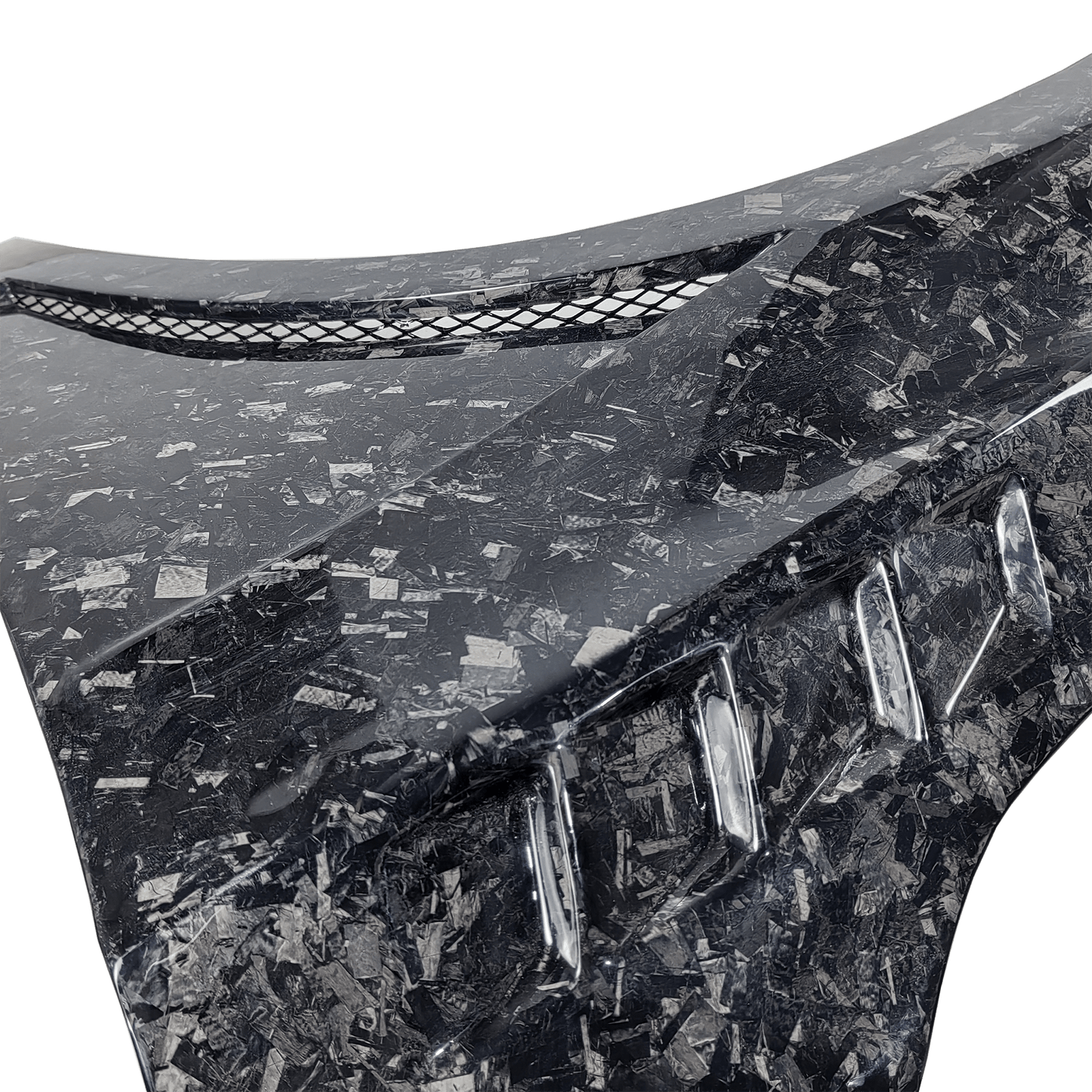Foeged Carbon Fender For Mercedes Benz A-Class W176 A180 A200 A250 A45 Kazento Carbon Parts Carbon Fiber W176-FF-VT-FCF