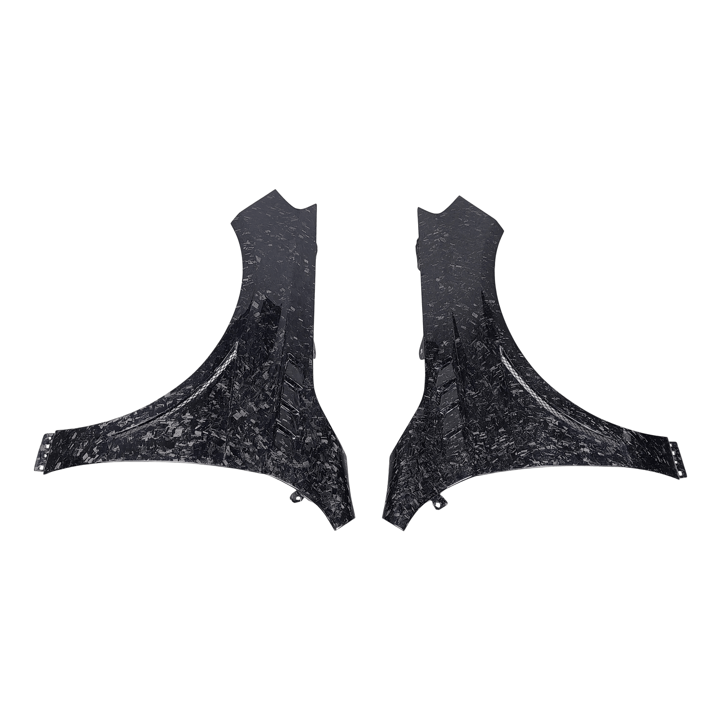Foeged Carbon Fender For Mercedes Benz A-Class W176 A180 A200 A250 A45 Kazento Carbon Parts Carbon Fiber W176-FF-VT-FCF