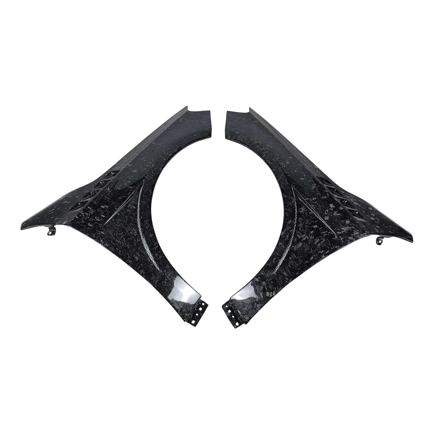 Foeged Carbon Fender For Mercedes Benz A-Class W176 A180 A200 A250 A45 Kazento Carbon Parts Carbon Fiber W176-FF-VT-FCF