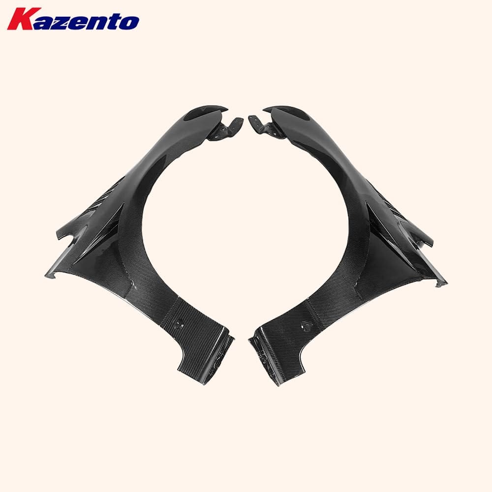 For 06-08 For Honda Civic Fd2 J2 Style Front Vented Fender Carbon Fiber Kazento Carbon Parts 车身侧板 FD2-FF-J2-CF