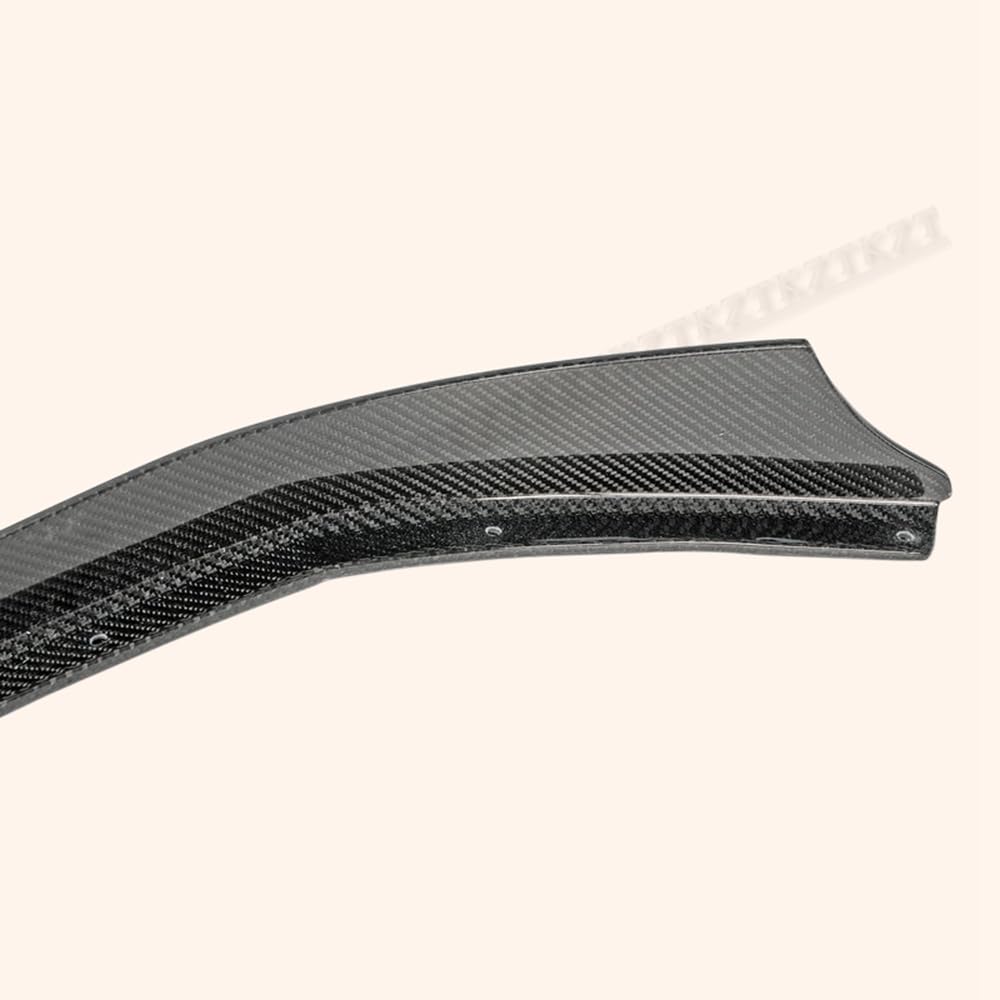 For 2008-16 R35 Ts Style For Nissan Rear Under Fins (4 Pcs Kit) (To Be Used With Ts M17 Rear Under Bumper Or Rear Under Bumper Ver.2 Carbon Fiber Kazento Carbon Parts 车身侧板 R35-FIN-DIF-TSV2-08-CF