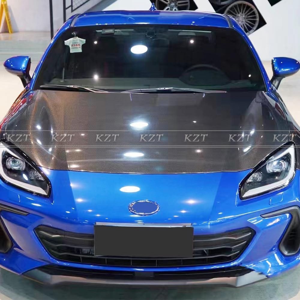 For 2022+ Toyota GR86 Subaru BRZ ZD8 ZN8 OE Style Carbon Fiber Vented Hood Kazento Carbon Parts 车身侧板 GR86-HOOD-OE-CF