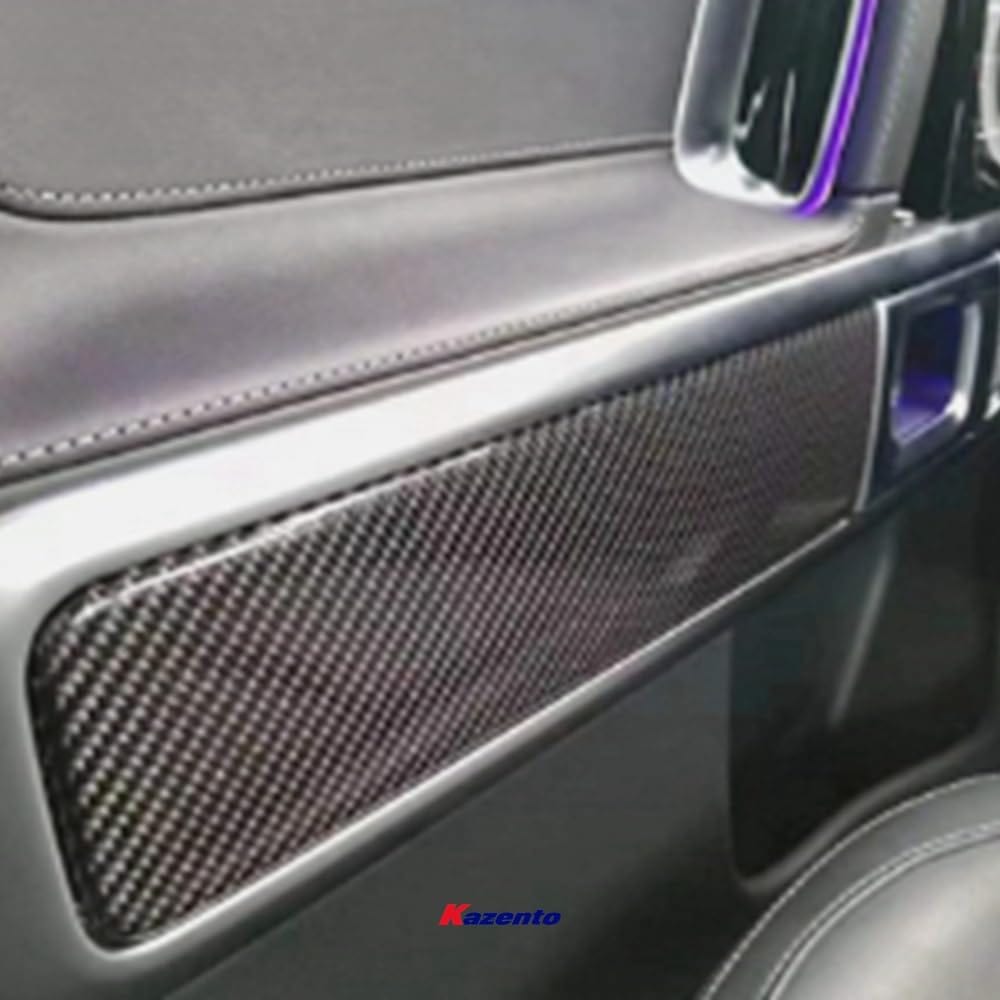 For Benz 2018+ W464 G500 G63 Dry Carbon Dash Interior Trim 8PCS Replacement Kazento Carbon Parts 车身侧板 G63-INT-REP-DCF