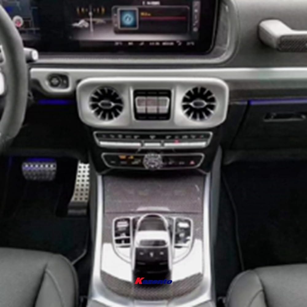 For Benz 2018+ W464 G500 G63 Dry Carbon Dash Interior Trim 8PCS Replacement Kazento Carbon Parts 车身侧板 G63-INT-REP-DCF