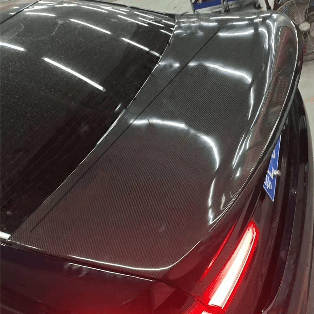 For BMW 2019-23 3 Series Sedan 4D G20 320i 330i M340i Ducktail Rear Boot Trunk Carbon Fiber Kazento Carbon Parts Carbon Fiber G20-TRUNK-CS-CF