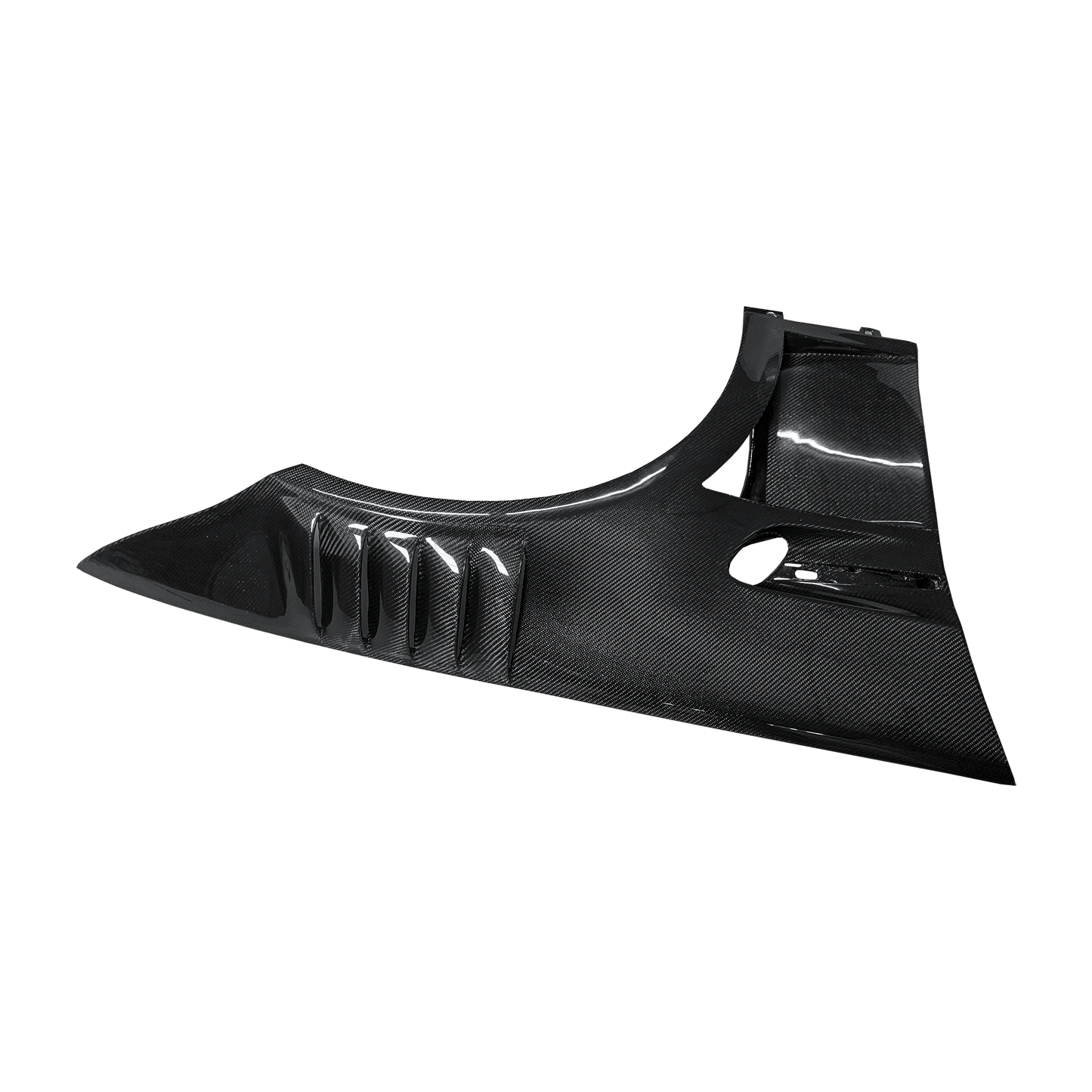 For BMW 3 Series E92 Real M3 Coupe 2 Door 2006-13 GT Style Carbon Front Fender Kazento Carbon Parts Carbon Fiber E92M3-FF-WLGT4-CF