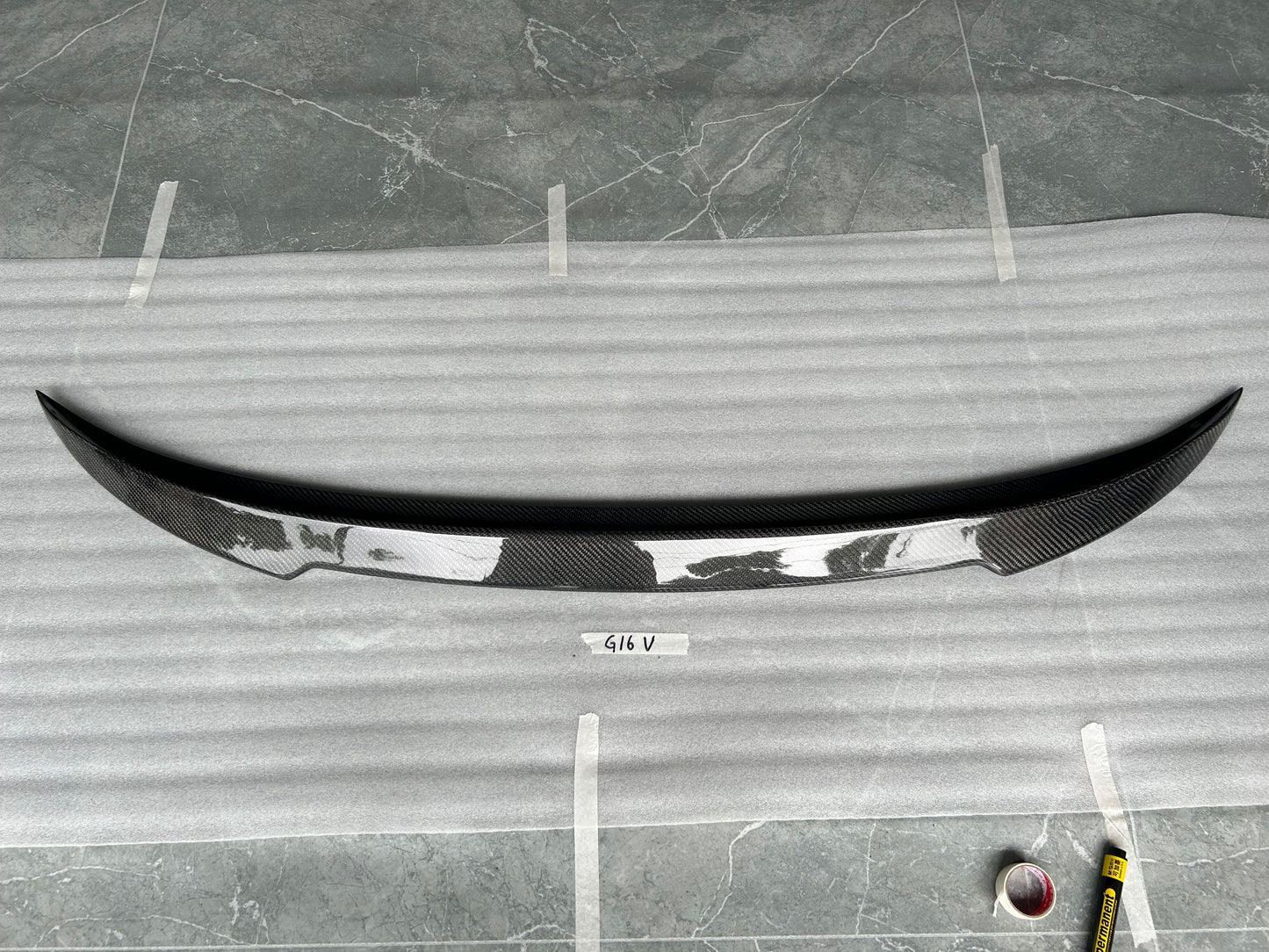 For BMW 8 Series G16 4 Door V Style Rear Ductail Spoiler 2019-2024
