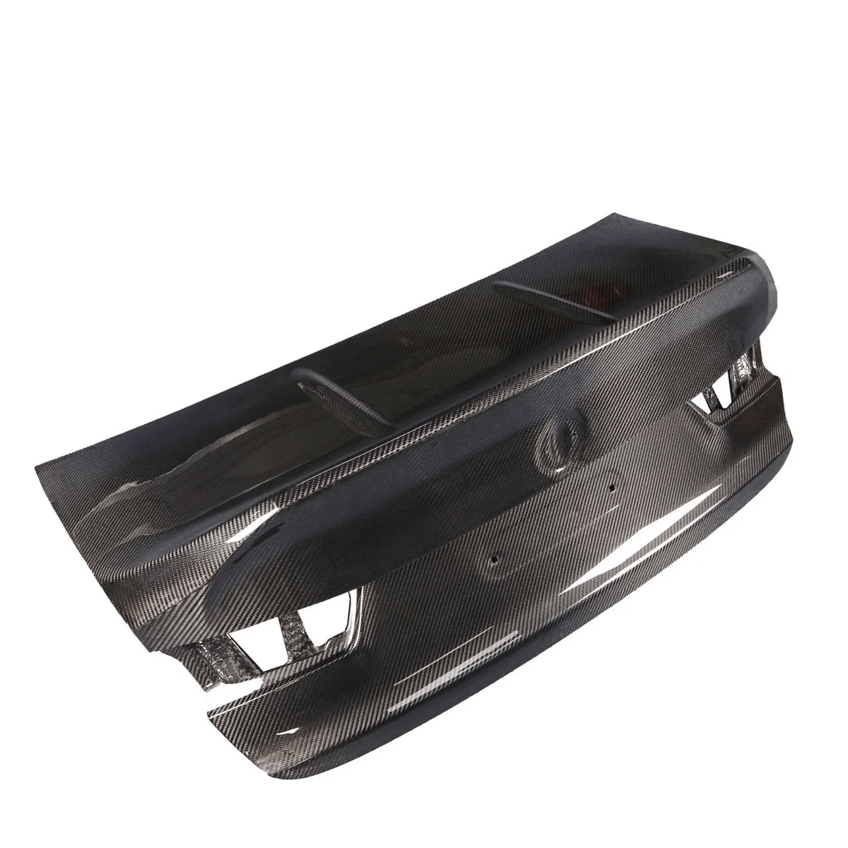 For BMW M3 G20 G80 2020-24 4D Sedan Dry Carbon CS Style Rear Ductail Trunk Boot Lid Kazento Carbon Parts Dry Carbon Fiber M3G80-TRUNK-CS-DCF