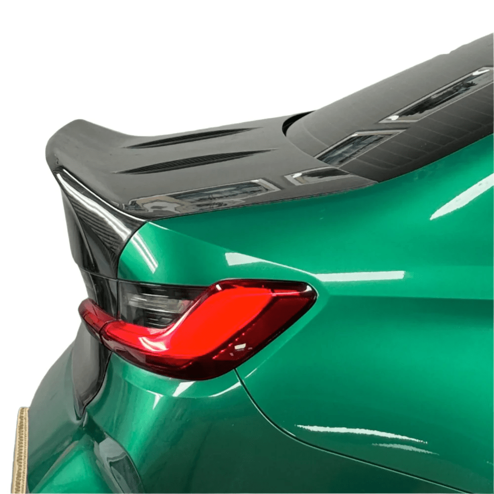 For BMW M3 G20 G80 2020-24 4D Sedan Dry Carbon CS Style Rear Ductail Trunk Boot Lid Kazento Carbon Parts Dry Carbon Fiber M3G80-TRUNK-CS-DCF
