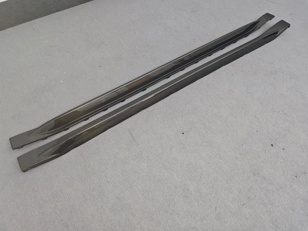 For BMW M3 G80 Sedan Only OE Style Side Skirt Extensions 2020-2024