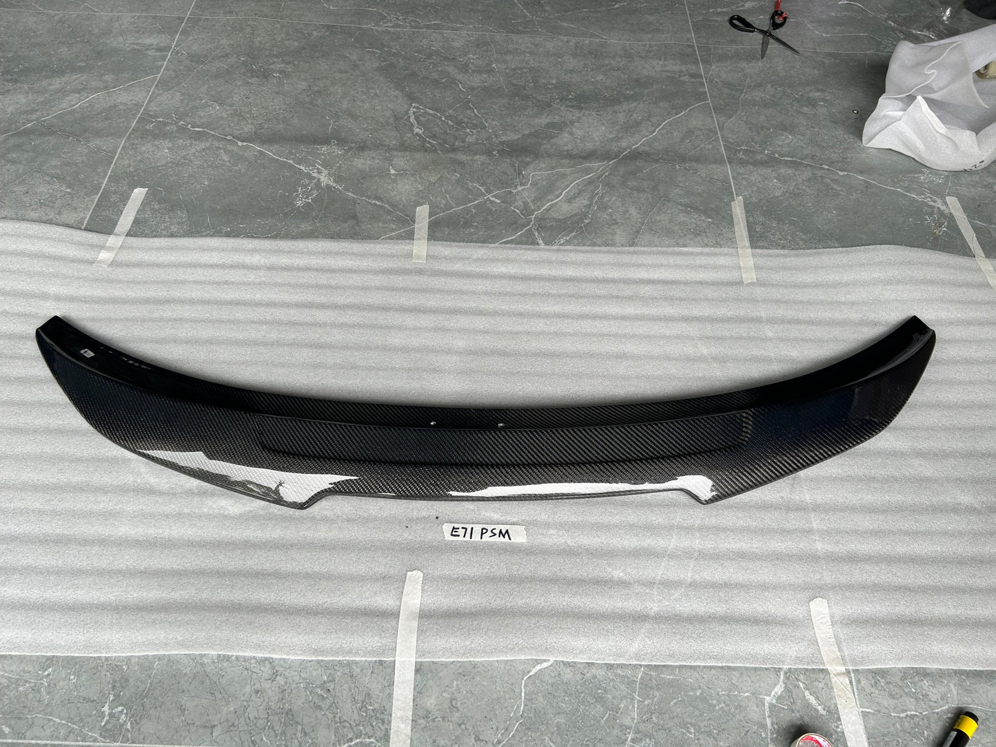 For BMW X6 E71 PSM Style Rear Ductail Spoiler Lip 2008-2011