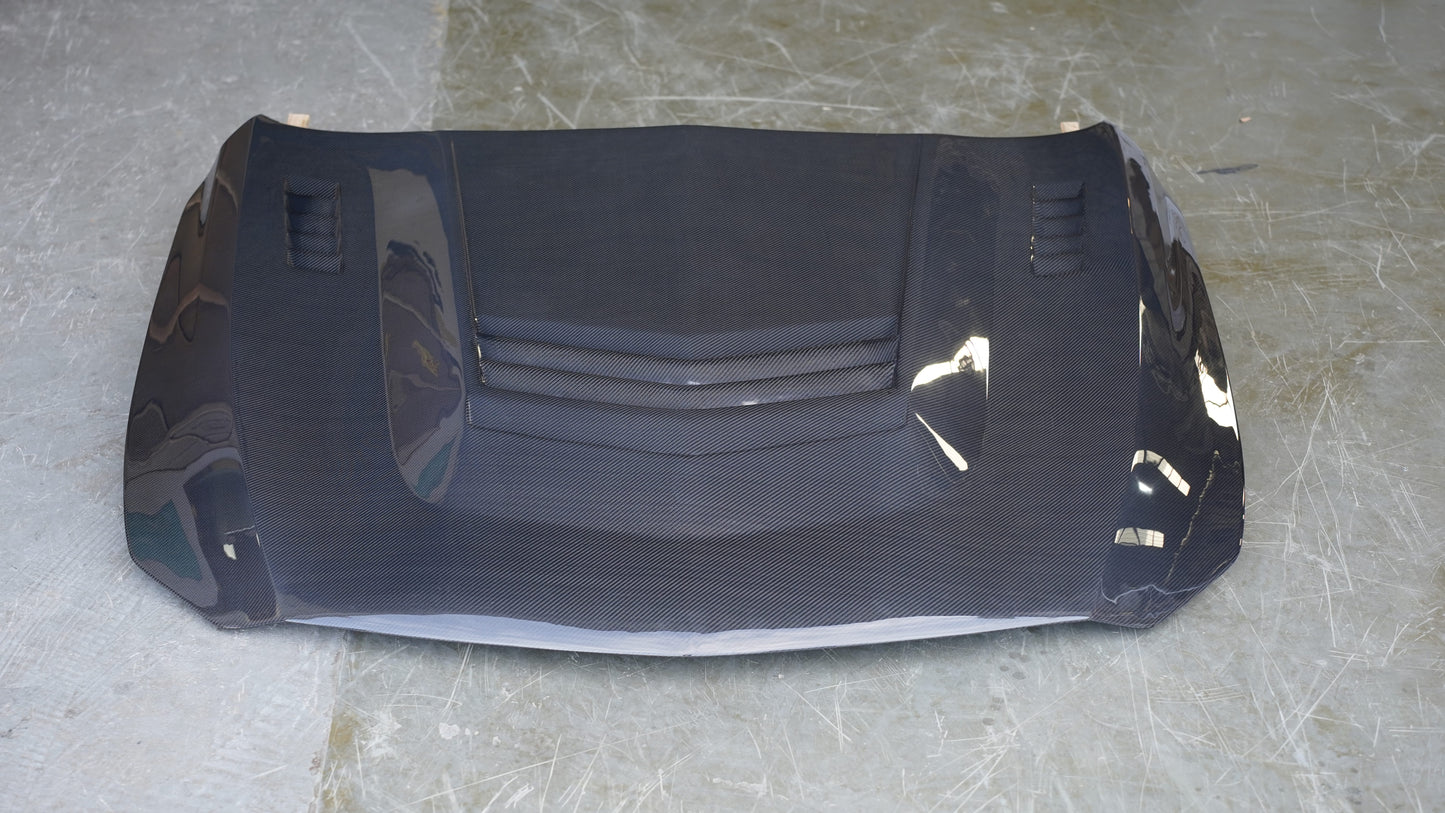 For Caddilac CT5 MN Style Front Vented Hood 2020-2026