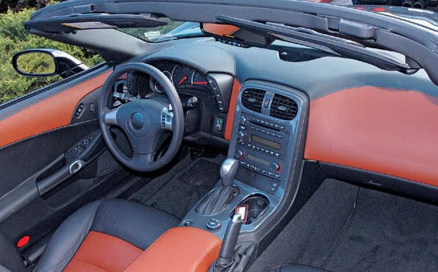 For Chevrolet Corvette C6 06-11 Carbon D Style Steering Wheel Replacement