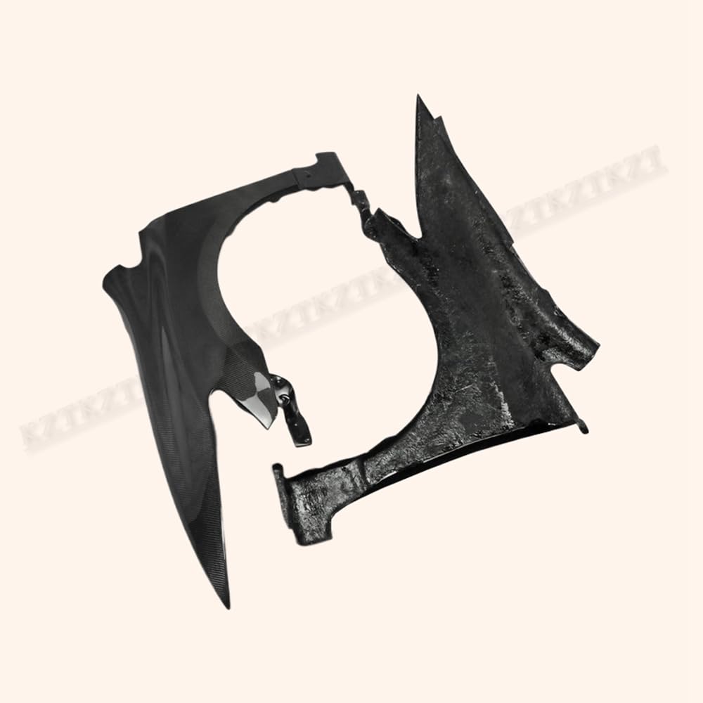 For Civic Fd2 Feels Style For Honda Front Fender 4Pcs Carbon Fiber Kazento Carbon Parts 车身侧板 FD2-FF-FEELS-CF