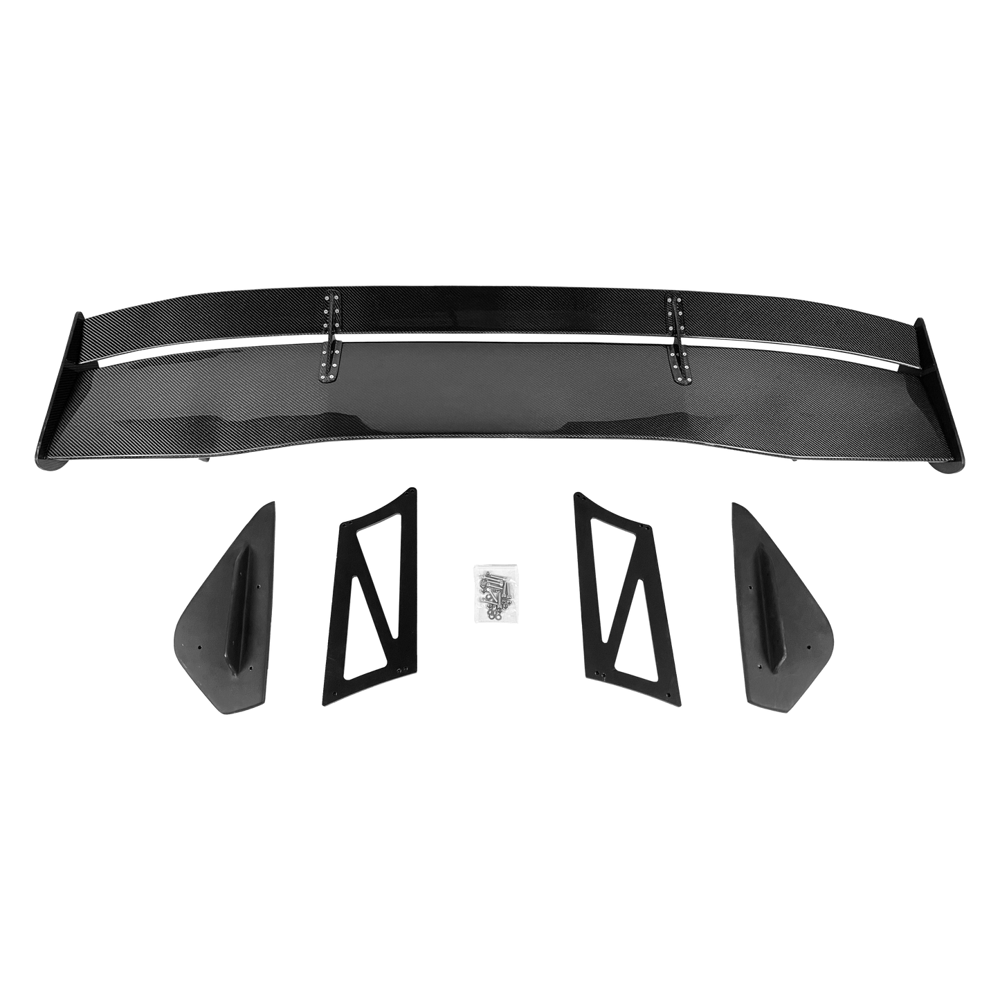 For Evolution EVO 7 8 9 VTX Type 5 Cyber GT Wing 1700mm( High Stand 390mm) Kazento Carbon Parts Carbon Fiber EVO8-RS-CY17-39S-CF