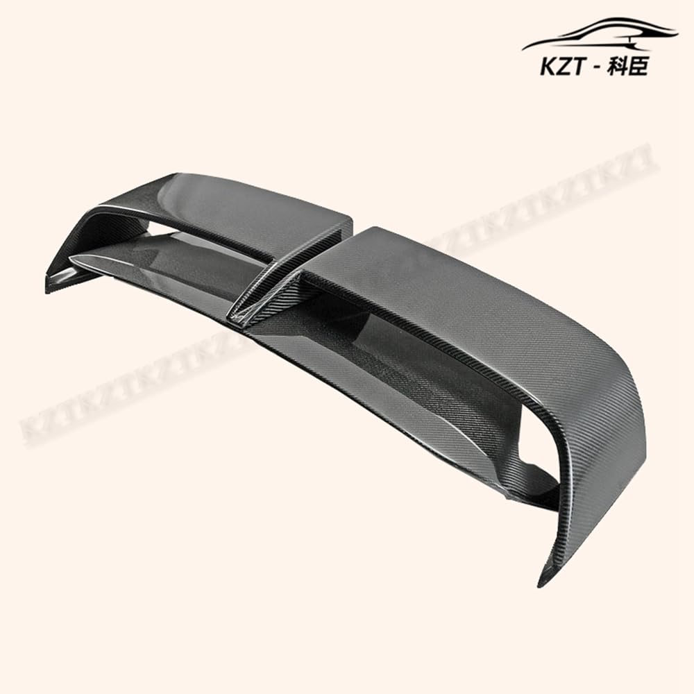 For F55 F56 Mini Cooper Gp3 Style Rear Spoiler (Fit Both 3&5 Doors But Not For S Model) Carbon Fiber Car Body Parts Kits Kazento Carbon Parts 车身侧板 F56-RS-GP3-CF