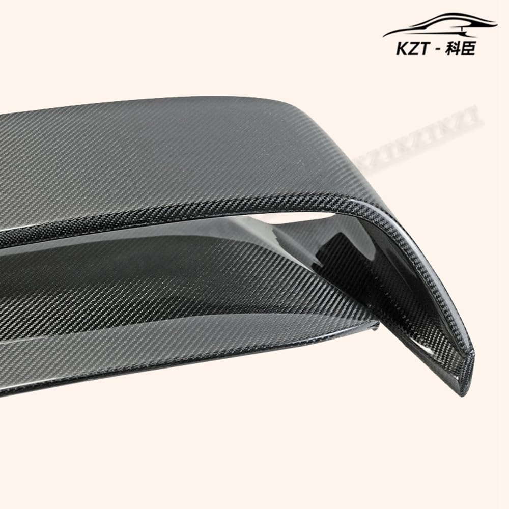 For F55 F56 Mini Cooper Gp3 Style Rear Spoiler (Fit Both 3&5 Doors But Not For S Model) Carbon Fiber Car Body Parts Kits Kazento Carbon Parts 车身侧板 F56-RS-GP3-CF