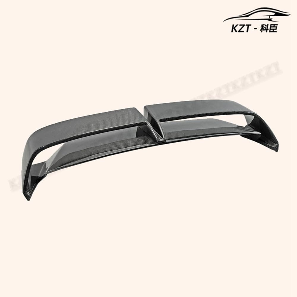 For F55 F56 Mini Cooper Gp3 Style Rear Spoiler (Fit Both 3&5 Doors But Not For S Model) Carbon Fiber Car Body Parts Kits Kazento Carbon Parts 车身侧板 F56-RS-GP3-CF
